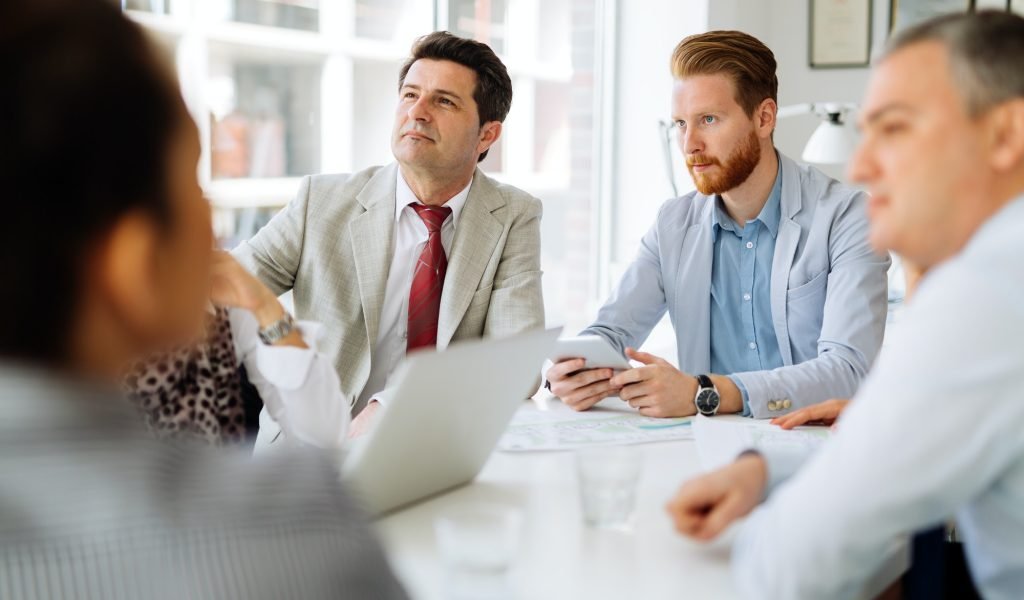 Business people meeting